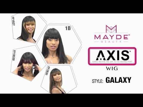 Galaxy by Mayde Beauty Synthetic Free Part Axis Wig - GALAXY