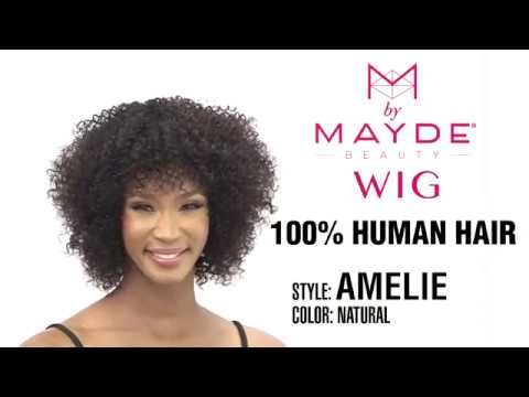 AMELIE by Mayde Beauty 100% Human Hair Wig
