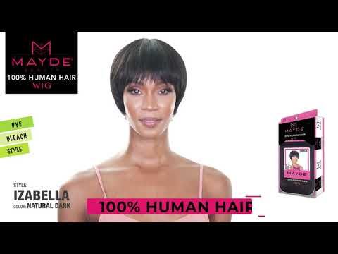 IZABELLA - Mayde Beauty 100% Human Hair Wig