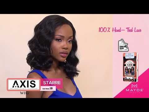 Starre By Mayde Beauuty Synthetic Free Part Axis Wig - STARRE