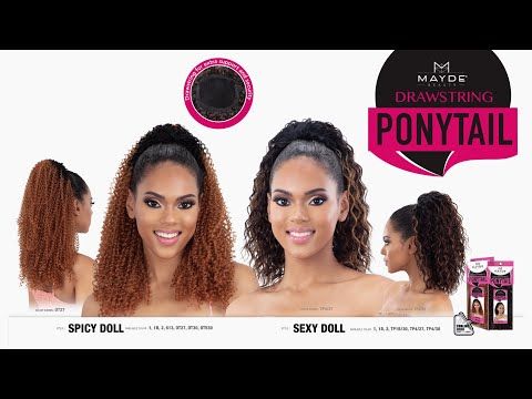 SEXY DOLL By Mayde Beauty Synthetic Drawstring Ponytail