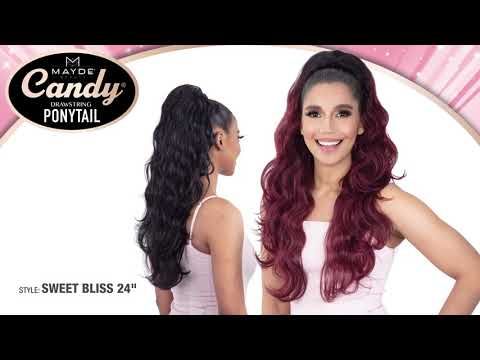 SWEET BLISS 24 Inch By Mayde Beauty Synthetic Drawstring Ponytail