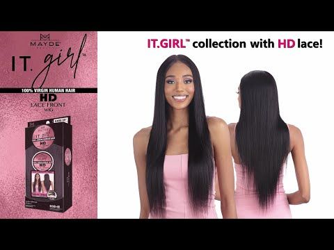 CARA 30 Inch by Mayde Beauty I.T Girl Virgin Human Hair Lace Front Wig