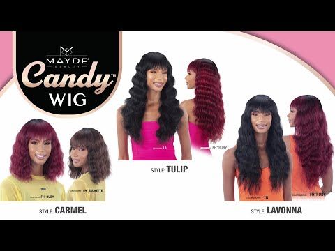 Mayde Beauty Synthetic Hair Wig - CARMEL CANDY