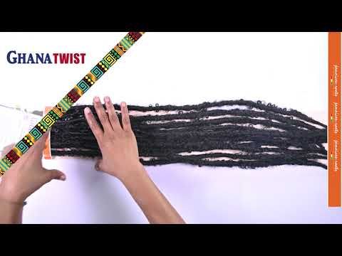 Butterfly Locs Single (M) 18 Inches Ghana Realistic Beauty Element Crochet Braid - Bijoux