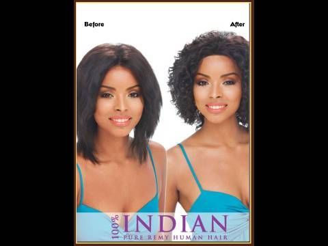 Jr. Imperial Wet & Wavy Pure Indian Remy 100 Human Hair Full Lace Wig By Janet Collection