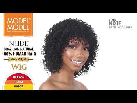 Nixie Nude 100 Brazilian Human Hair Wig By Model Model