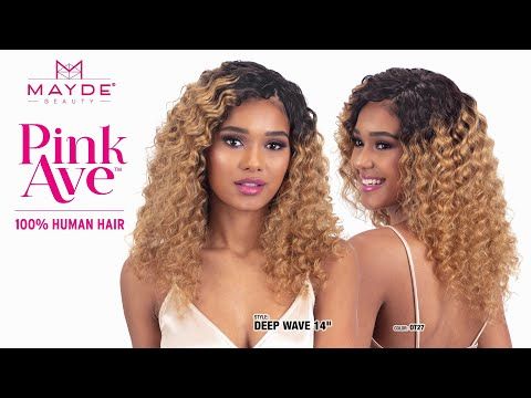 Deep Wave Pink Ave 100 Human Hair Weave Mayde Beauty