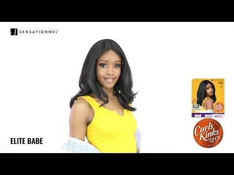 Elite Babe Curls Kinks & Co Synthetic Hair Empress Lace Front Wig Sensationnel