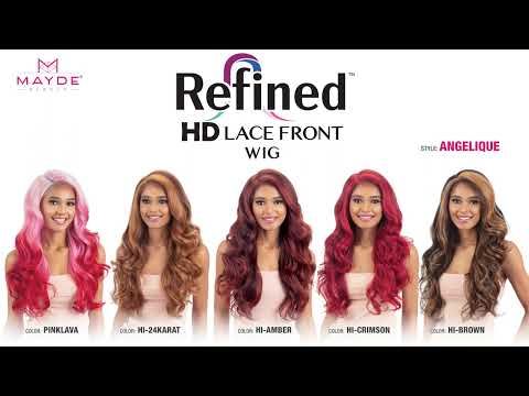 Angelique Refined 5 Inch Deep HD Front Lace Wig Mayde Beauty