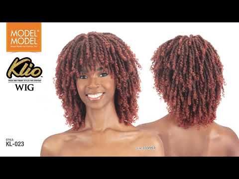 Klio KL-023 Synthetic Hair Full Wig Model Model