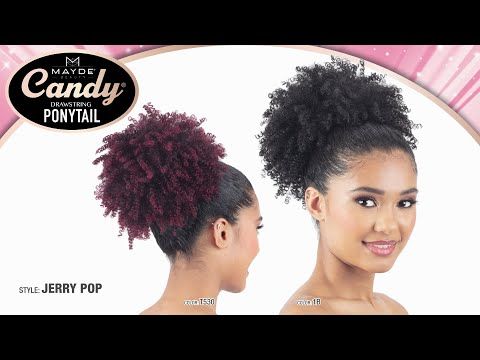 Jerry Pop Candy Drawstring Ponytail Mayde Beauty