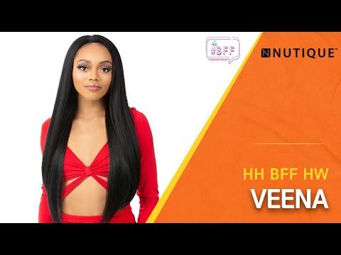 HH BFF HW Veena 24 Human Hair Blend Wig Nutique