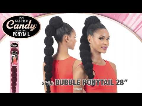 Bubble 28 Drawstring Ponytail Candy Mayde Beauty
