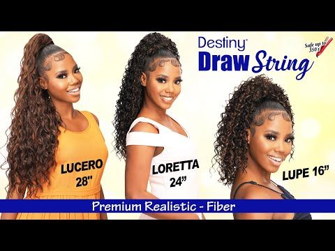 Loretta 24 Destiny Drawstring Ponytail Beauty Elements