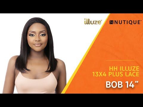 HH Illuze 13x4 Plus Bob 14 HD Lace Front Wig Nutique