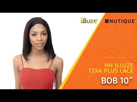 HH Illuze 13x4 Plus Bob 10 HD Lace Front Wig Nutique