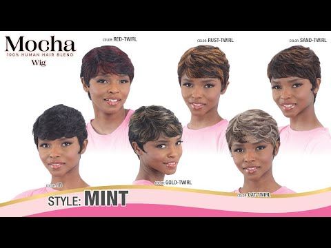 Mint Mocha Human Hair Blend Wig Mayde Beauty