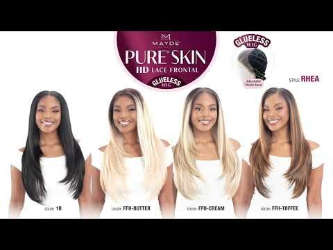 Rhea Pure Skin HD Lace Frontal Wig Mayde Beauty