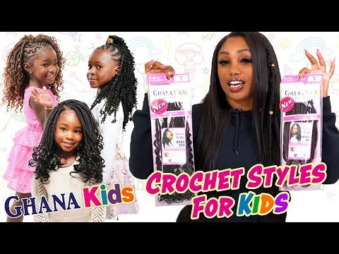 Realistic Ghana Kids 10 Boho Locs Crochet Braid Beauty Elements