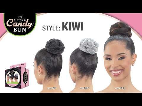 Kiwi Candy Synthetic Bun Mayde Beauty