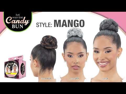 Mango Candy Synthetic Bun Mayde Beauty