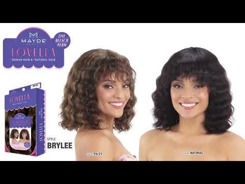 Brylee Lovella 100 Human Hair Wig Mayde Beauty