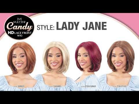 Lady Jane Candy HD Glueless Lace Front Wig Mayde Beauty