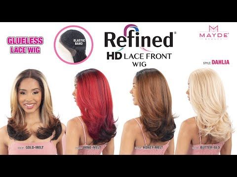 Dahlia Refined HD Glueless Lace Front Wig Mayde Beauty