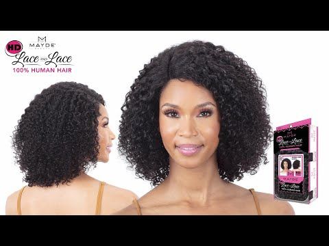 MARINA CURL by Mayde Beauty HD 5 Inch Lace & Lace 100% Human Hair Wig