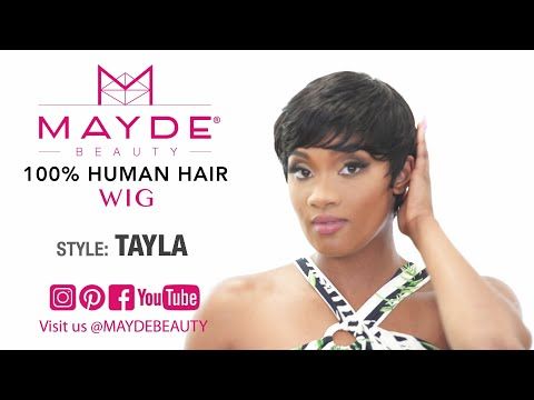 Tayla by Mayde Beauty 100% Human Hair Wig 