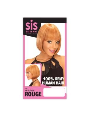 Hr-Remy Rouge 100 Human Hair Wig By Zury Sis