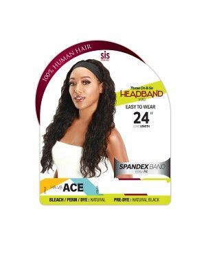 Hr-VB Ace 100 Human Hair Headband Wig By Zury Sis