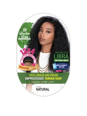 HRH-Brz Lace Libra Remy Human Hair Wet n Wavy Lace Front Wig By Zury Sis