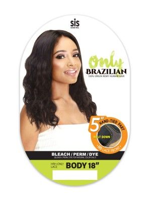 HRH- Only Body 18 100 Virgin Remy Human Hair HD Lace Front Wig By Zuri Sis