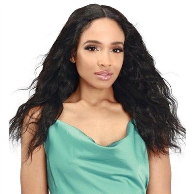HRH Only Lace Ocean Virgin Remy Human Hair Wet n Wavy Lace Front Wig Zury Sis