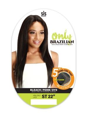 HRH- Only ST 22 100 Virgin Remy Human Hair HD Lace Front Wig By Zuri Sis