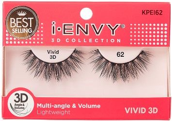 iENVY 3D Collection 62 Vivid 3D Eye Lash #KPEI62