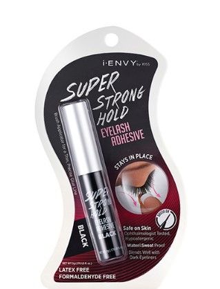 iENVY Super Strong Hold Eyelash Adhesive Black, 0.16 oz KPEG05