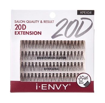 iENVY 20D Extension Cluster Lashes – Extra Long #KPEX04