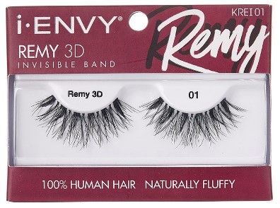 iENVY Remy 3D 01 100% Human Hair Lashes - KREI01