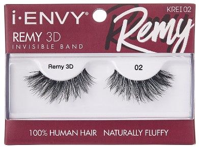 iENVY Remy 3D 02 100% Human Hair Lashes - KREI02