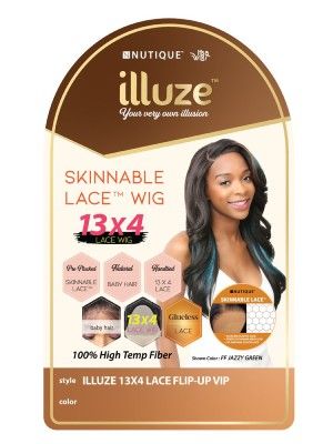 Illuze Flip Up Vip 13x4 Synthetic Hair HD Lace Front Wig Nutique