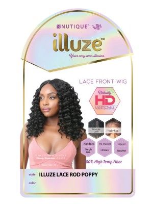 Illuze Rod Poppy Synthetic Hair HD Lace Front Wig Nutique