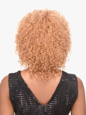 Indian Jerry Curl 12 Inch 100 Human Remi Hair Wet and Wavy Full Wig - Beauty Element