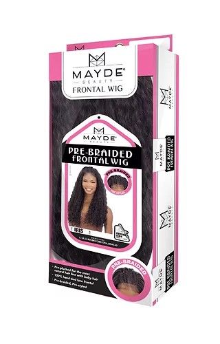 IRIS By Mayde Beauty Synthetic Hair Pre-Braided Frontal Wig