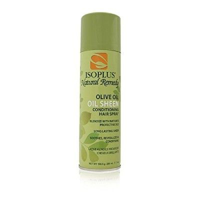 isoplus natural remedy olive oil sheen conditioning hair spray, isoplus olive oil sheen conditioning hair spray, isoplus sheen conditioning spray, isoplus sheen spray, isoplus sheen spray natural remedy, OneBeautyWorld.com, isoplus olive oil sheen spray,