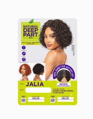 Jalia Natural Deep Part HD Lace Front Wig Janet Collection