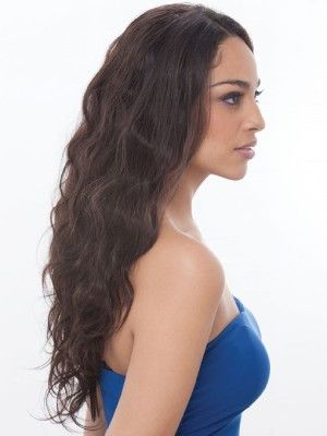 360 Natural 30 Inch Remi Human Hair Full Lace Wig By Janet Collection