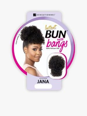Jana Premium Fiber Instant Bun n Bangs Sensationnel